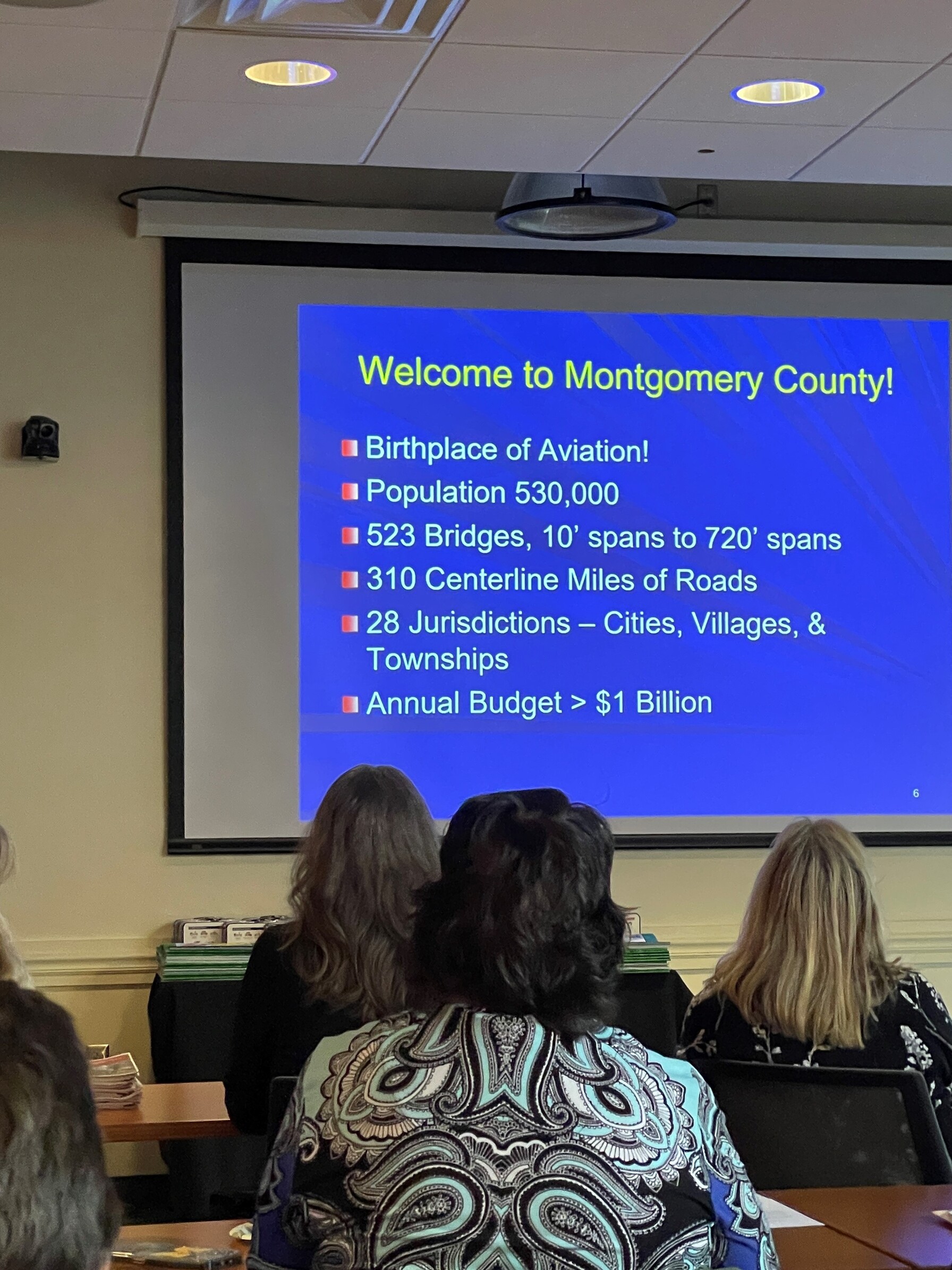 Montgomery County Regional Training Meeting